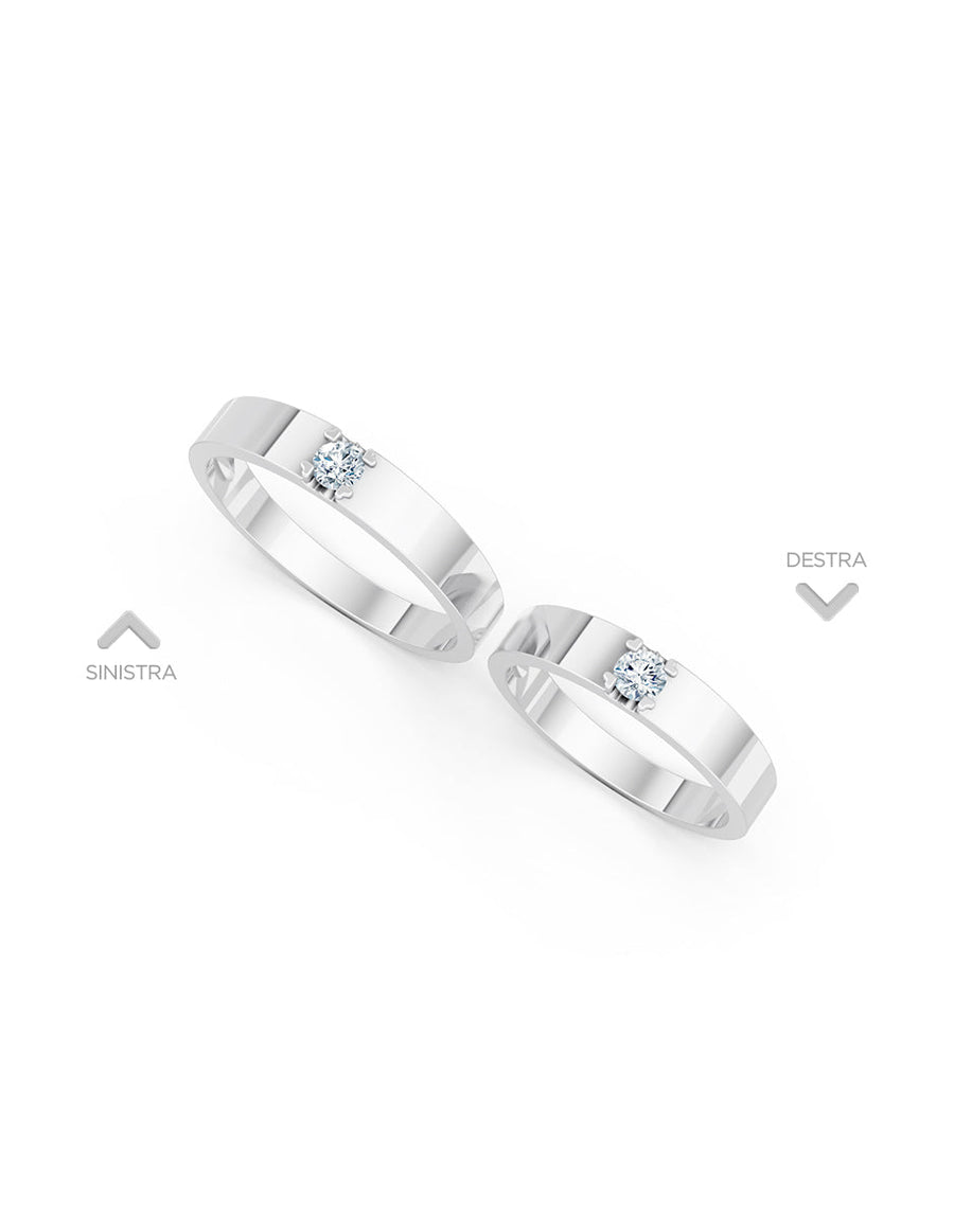Argolla de matrimonio - unión perfecta - UNITI141