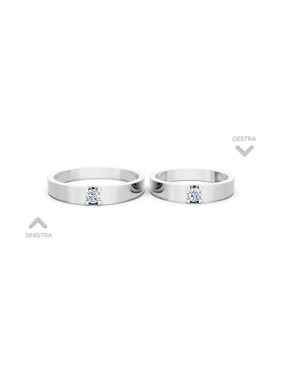 Argolla de matrimonio - unión perfecta - UNITI141