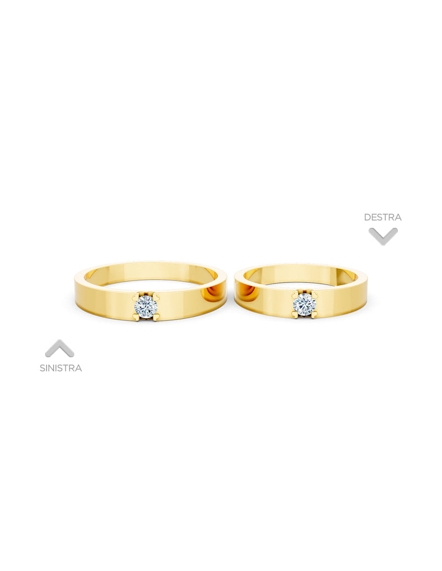 Argolla de matrimonio - unión perfecta - UNITI141