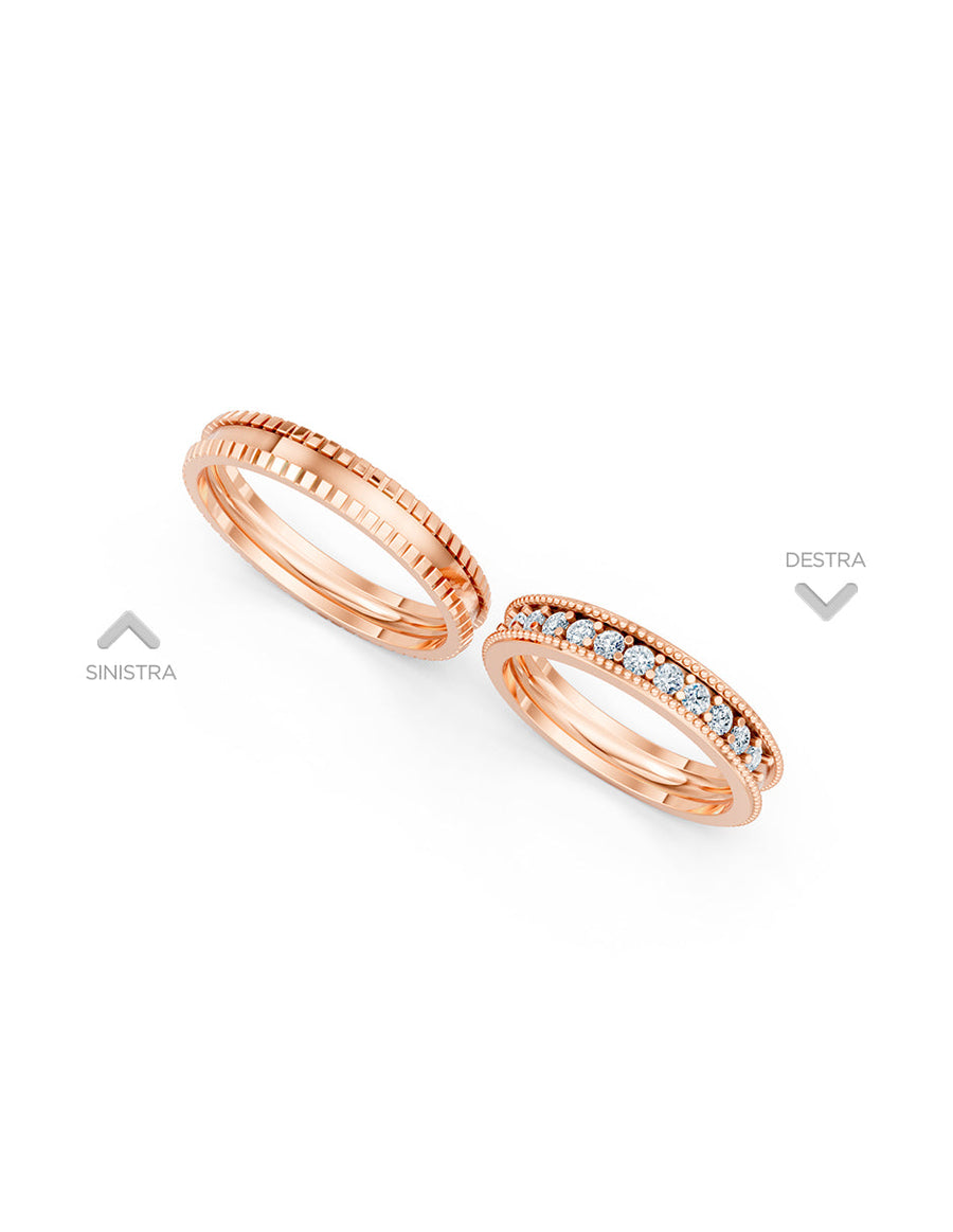 Argolla de matrimonio - unión perfecta - UNITI144