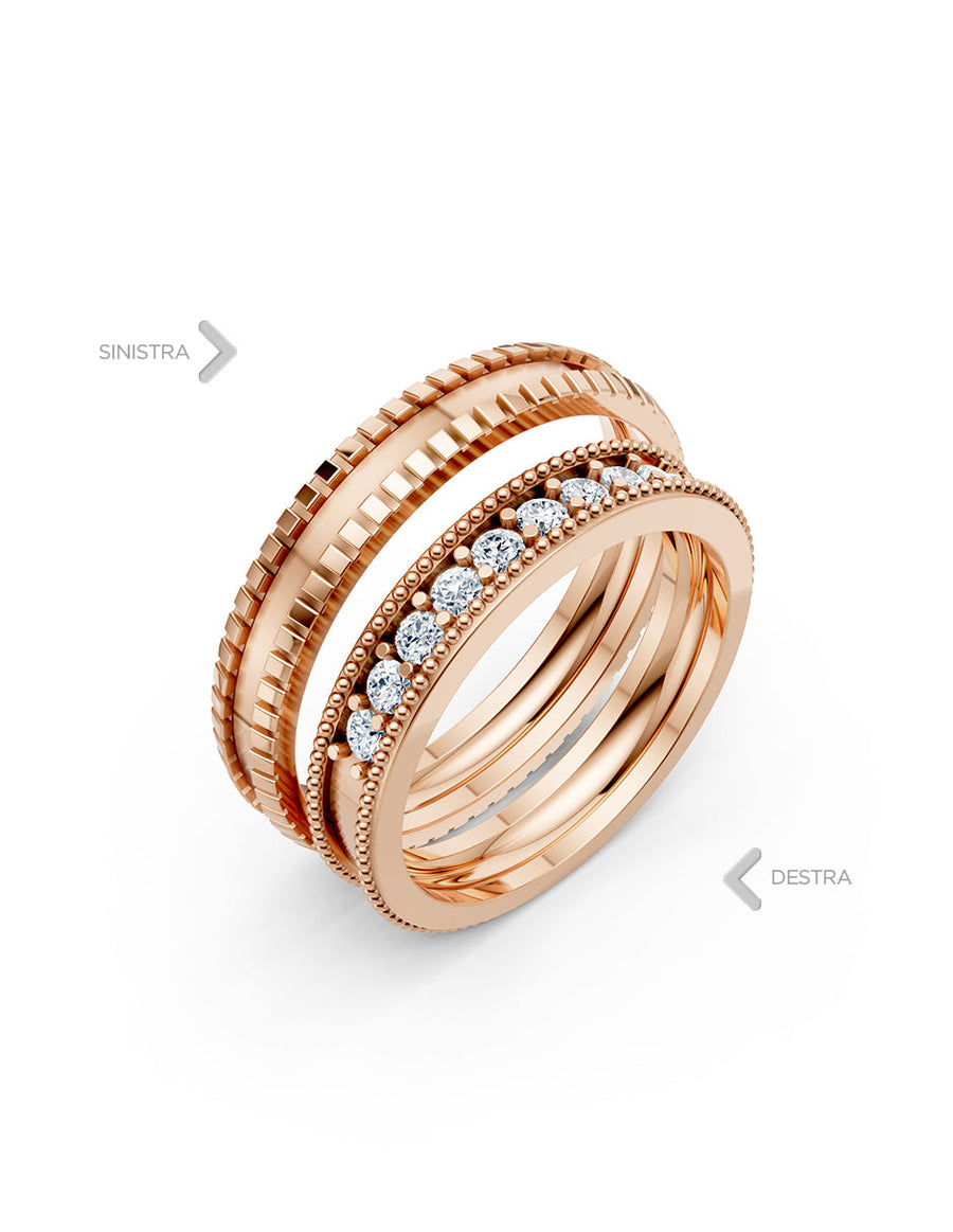 Argolla de matrimonio - unión perfecta - UNITI144