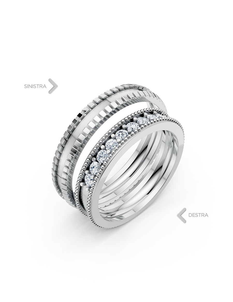 Argolla de matrimonio - unión perfecta - UNITI144