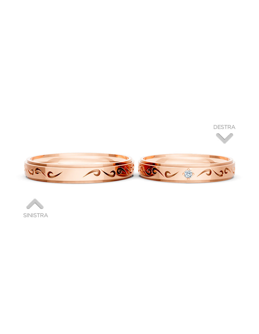 Argolla de matrimonio - unión perfecta - UNITI145