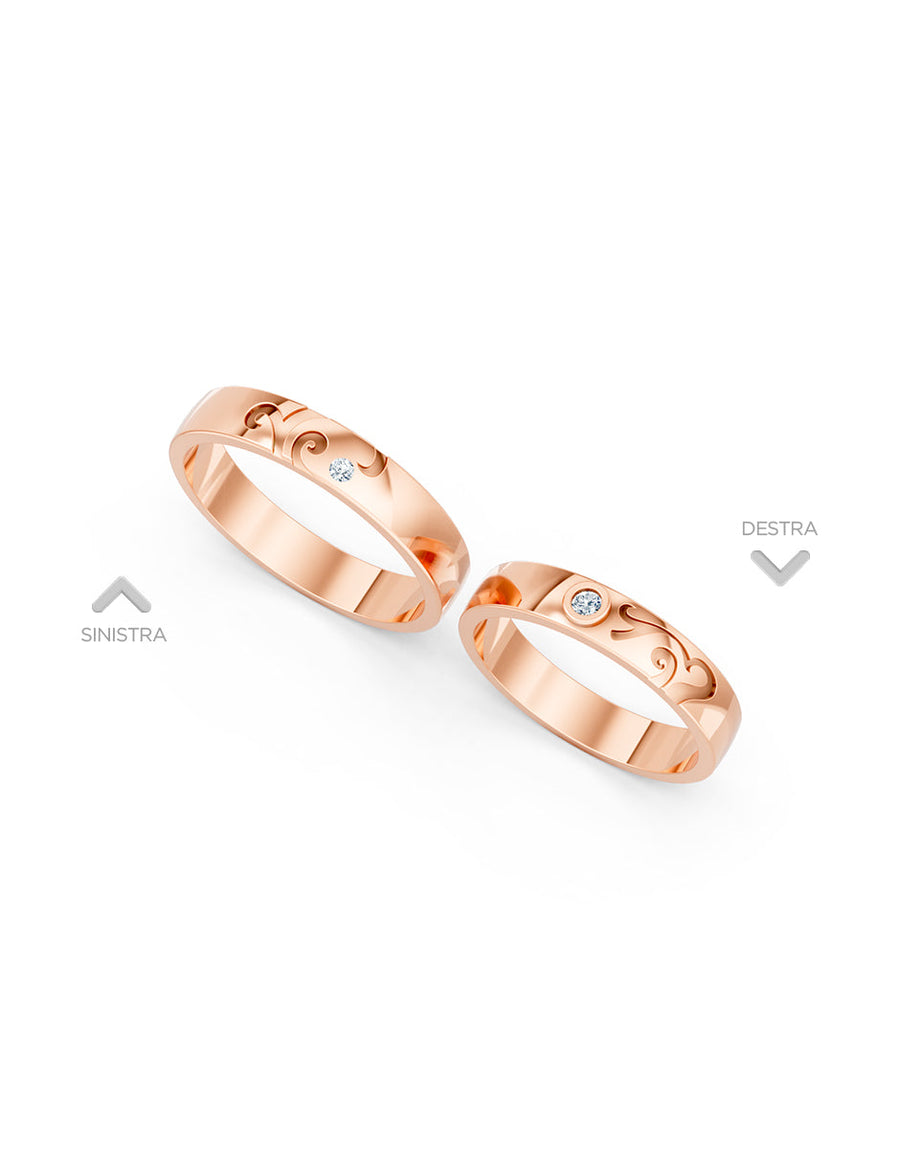 Argolla de matrimonio - unión perfecta - UNITI146