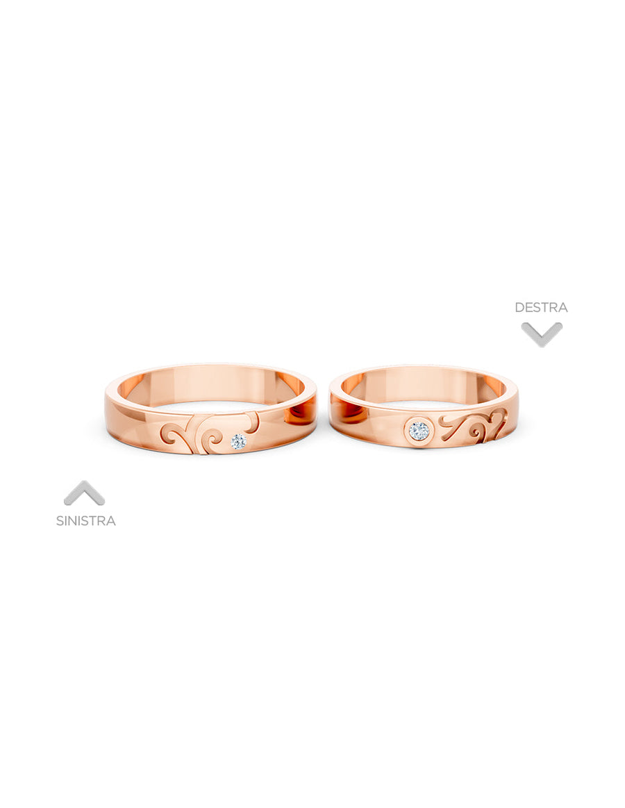 Argolla de matrimonio - unión perfecta - UNITI146