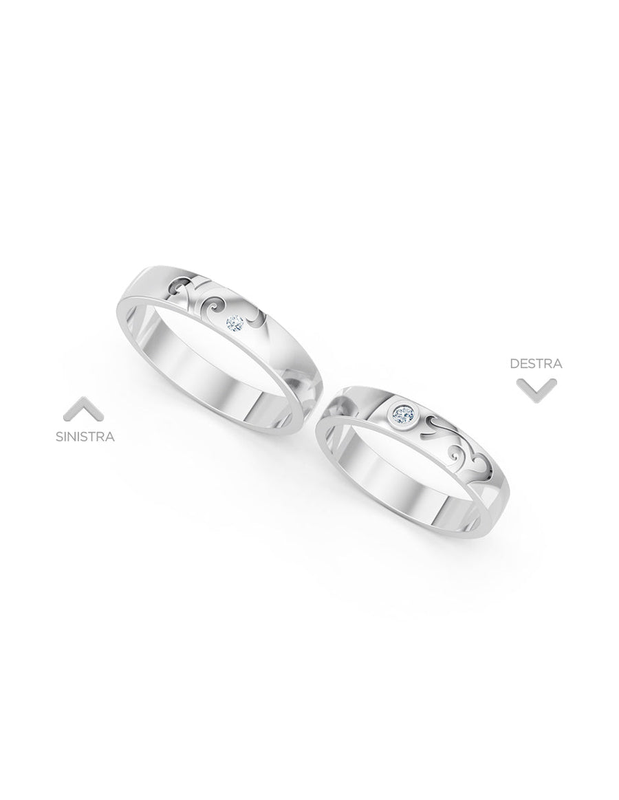 Argolla de matrimonio - unión perfecta - UNITI146