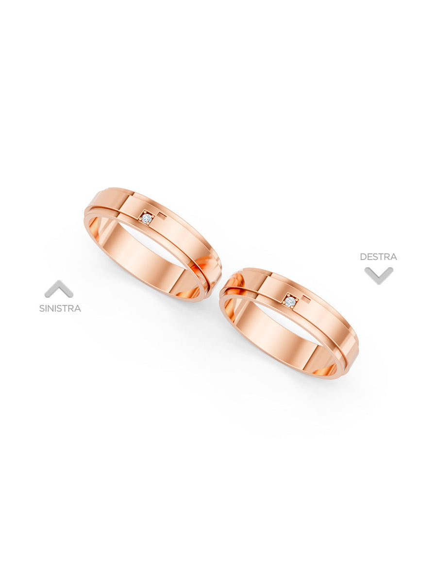 Argolla de matrimonio - unión perfecta - UNITI147
