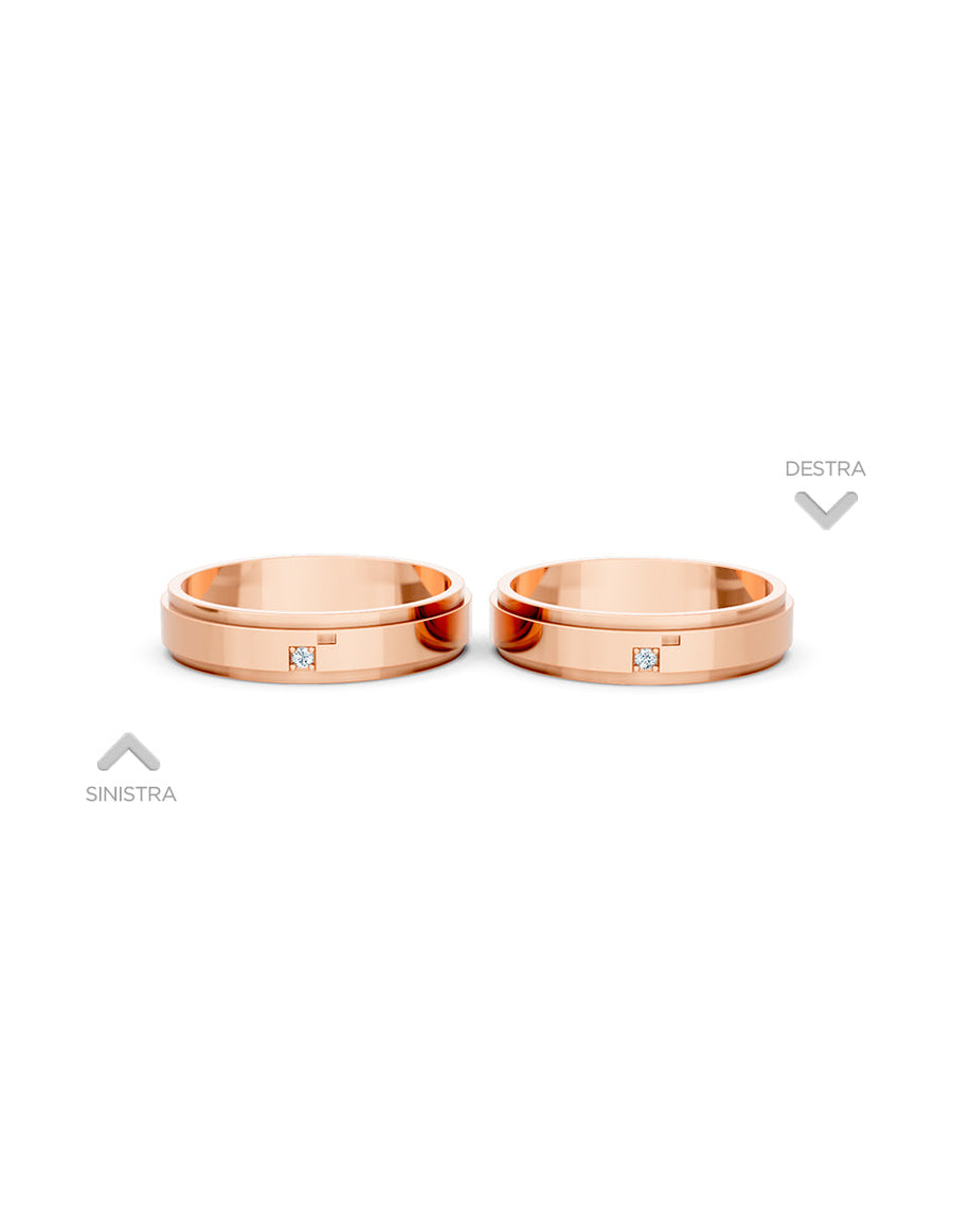 Argolla de matrimonio - unión perfecta - UNITI147