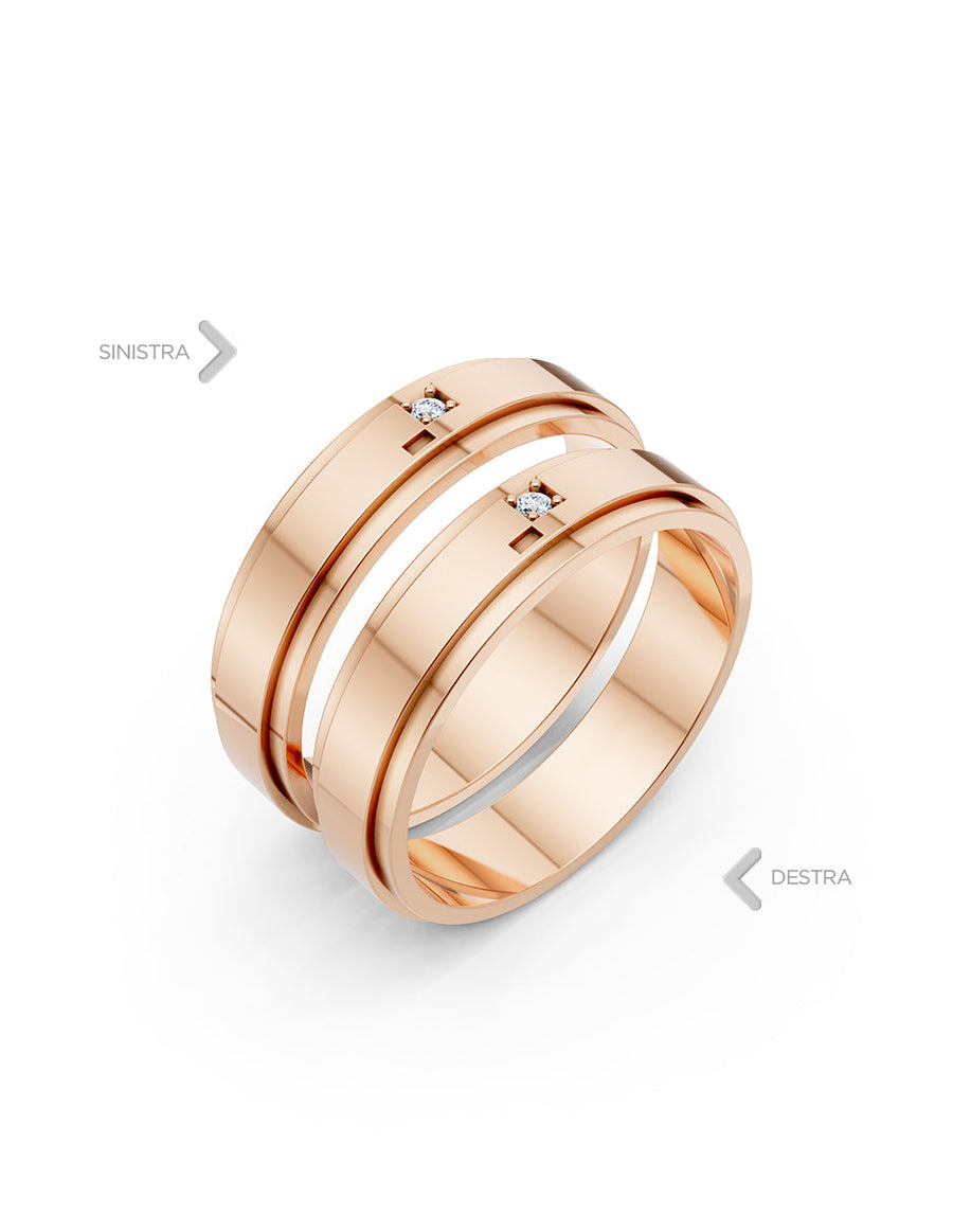 Argolla de matrimonio - unión perfecta - UNITI147