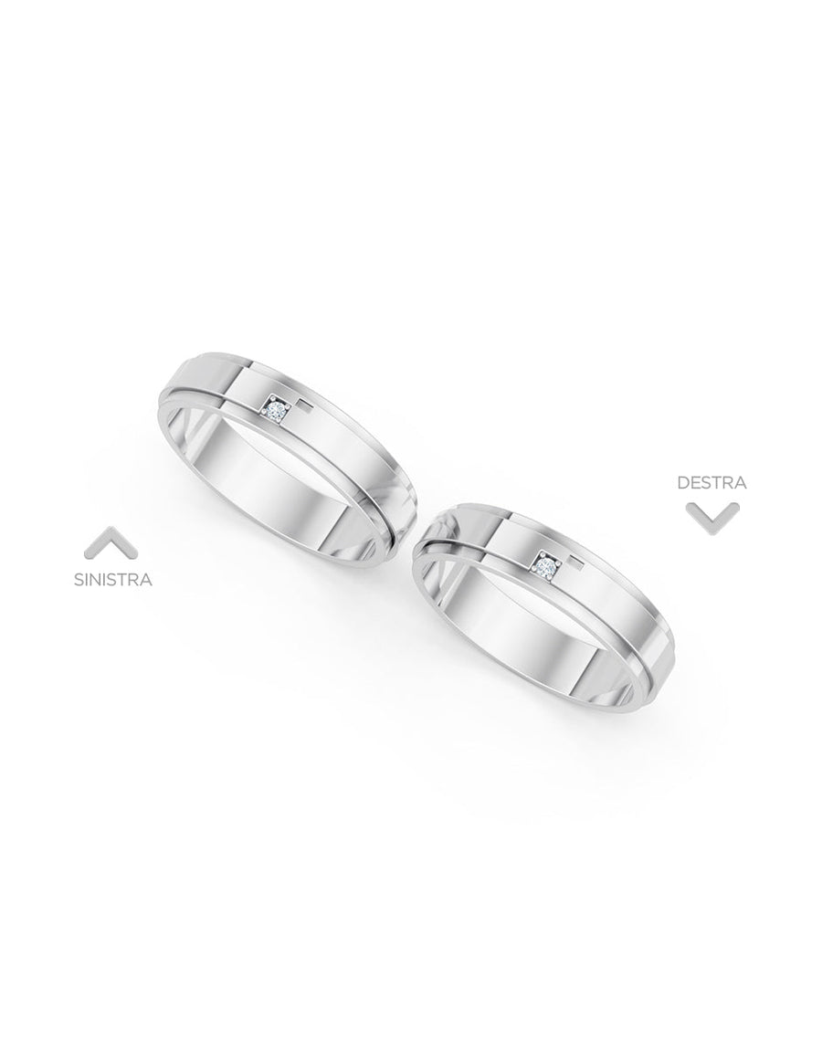 Argolla de matrimonio - unión perfecta - UNITI147