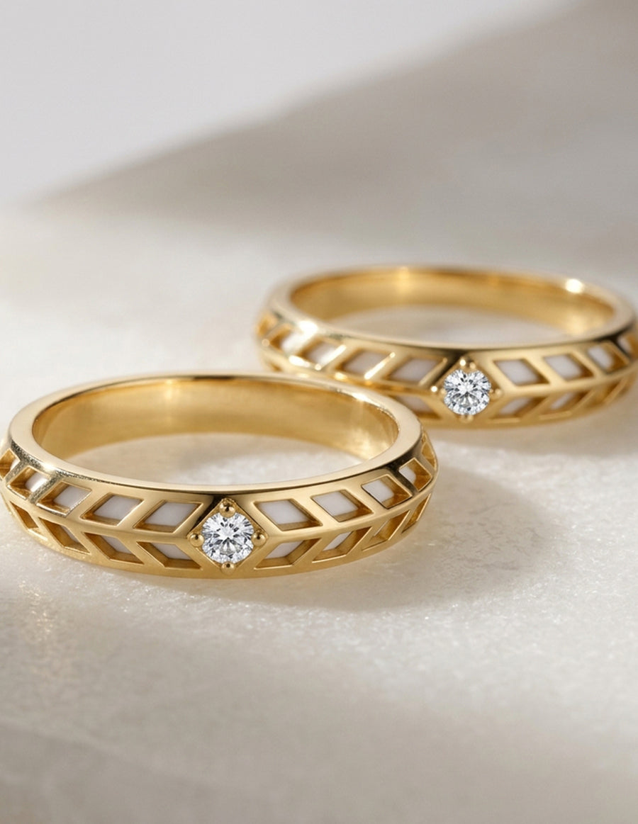 Argolla de matrimonio - unión perfecta - UNITI147