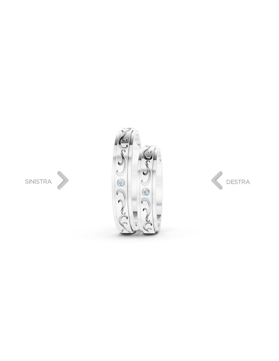 Argolla de matrimonio - unión perfecta - UNITI148