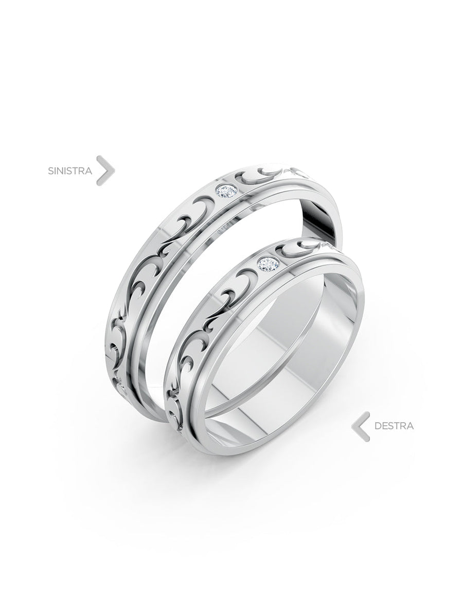 Argolla de matrimonio - unión perfecta - UNITI148