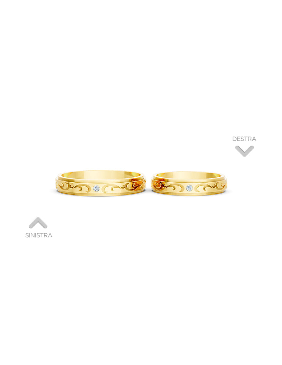 Argolla de matrimonio - unión perfecta - UNITI148