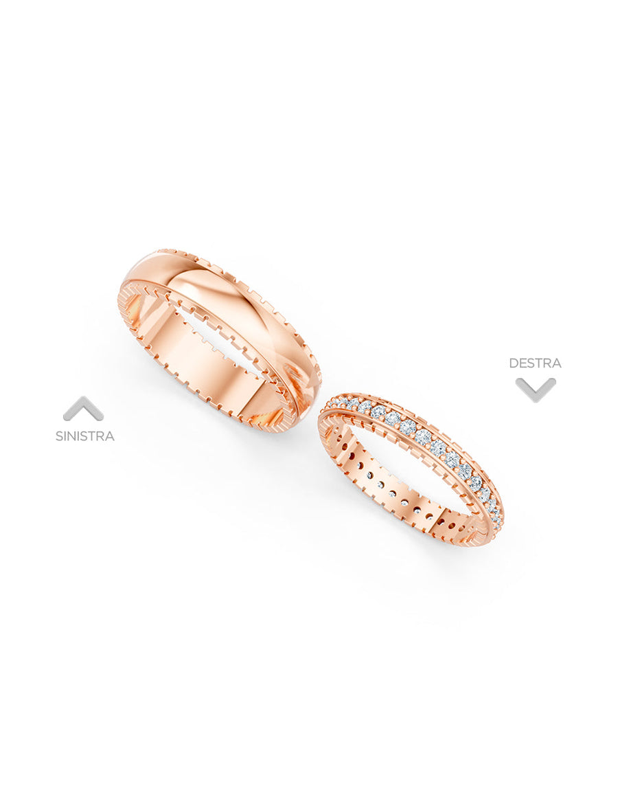 Argolla de matrimonio - unión perfecta - UNITI149