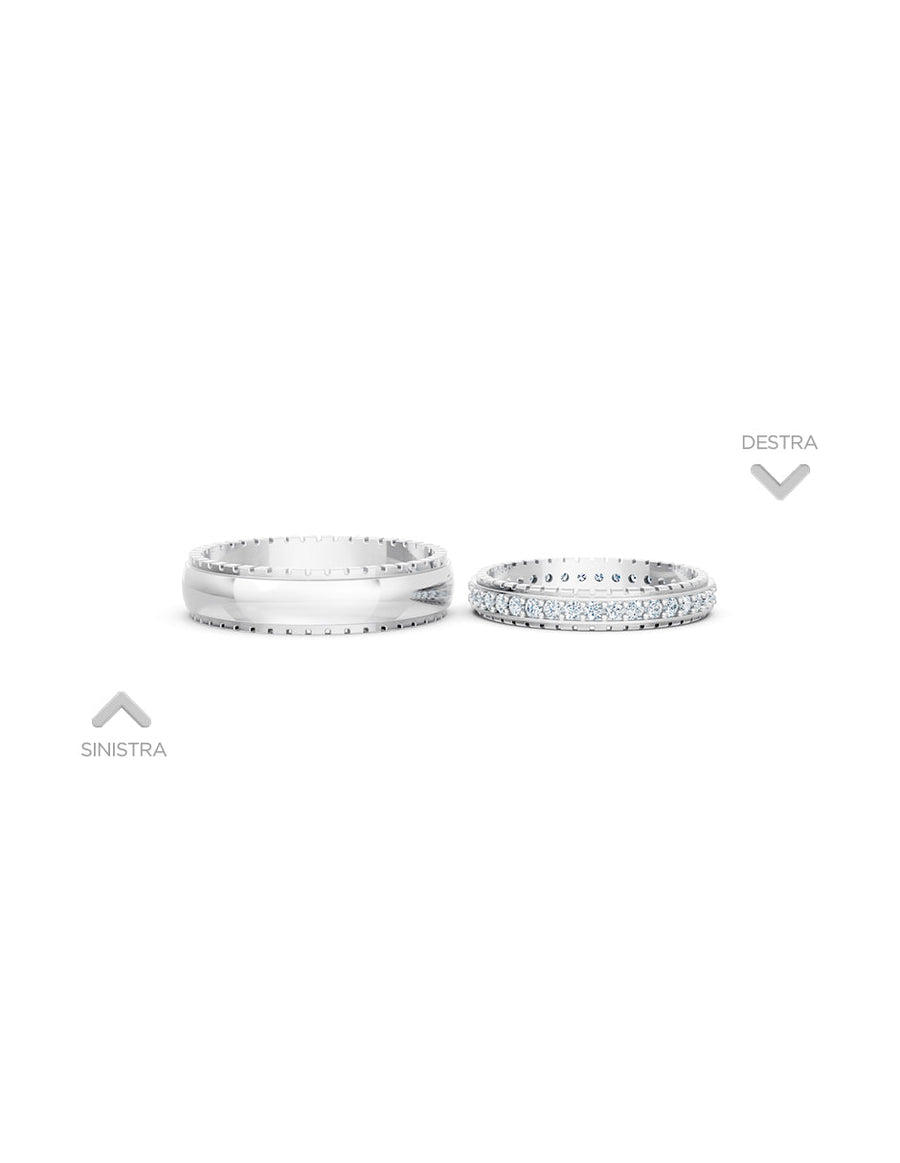 Argolla de matrimonio - unión perfecta - UNITI149