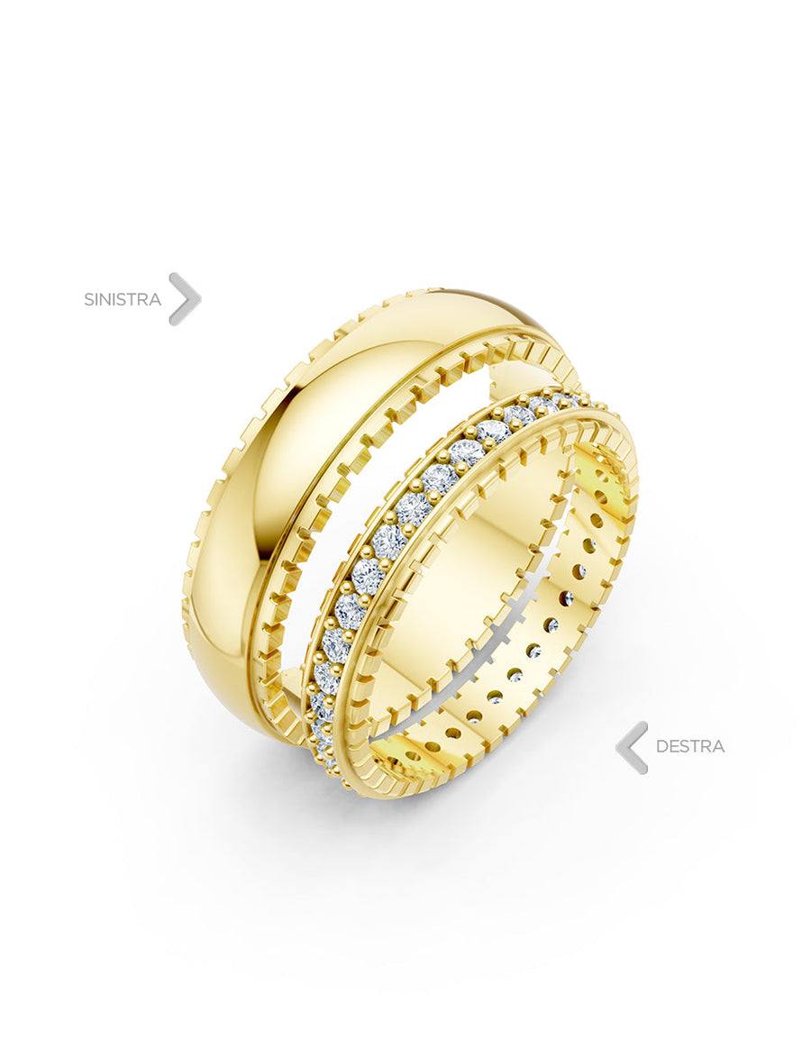 Argolla de matrimonio - unión perfecta - UNITI149
