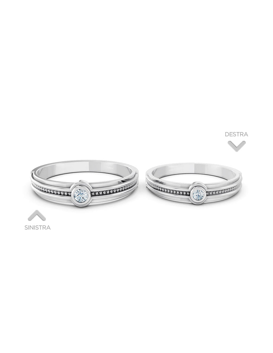 Argolla de matrimonio - unión perfecta - UNITI15