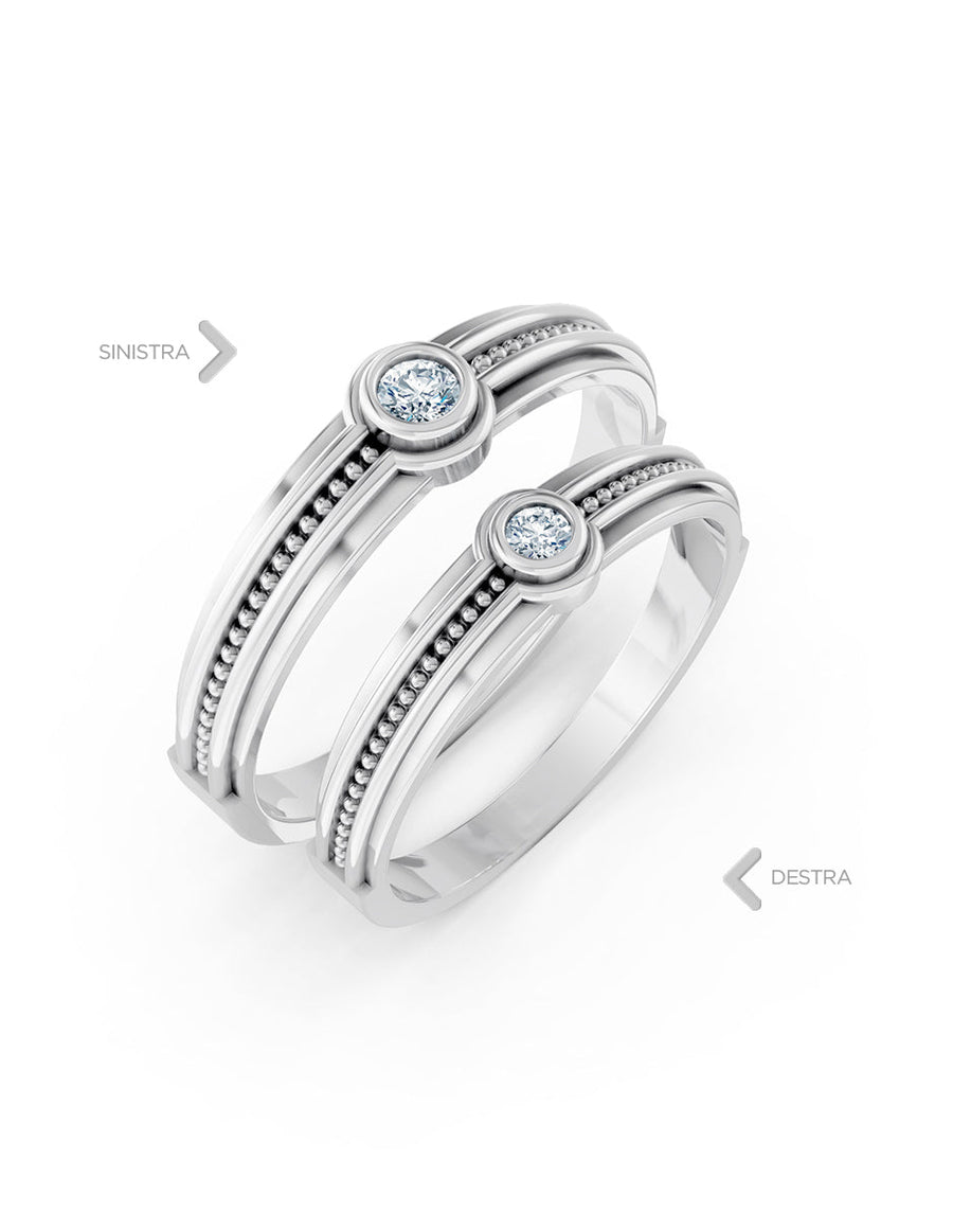 Argolla de matrimonio - unión perfecta - UNITI15