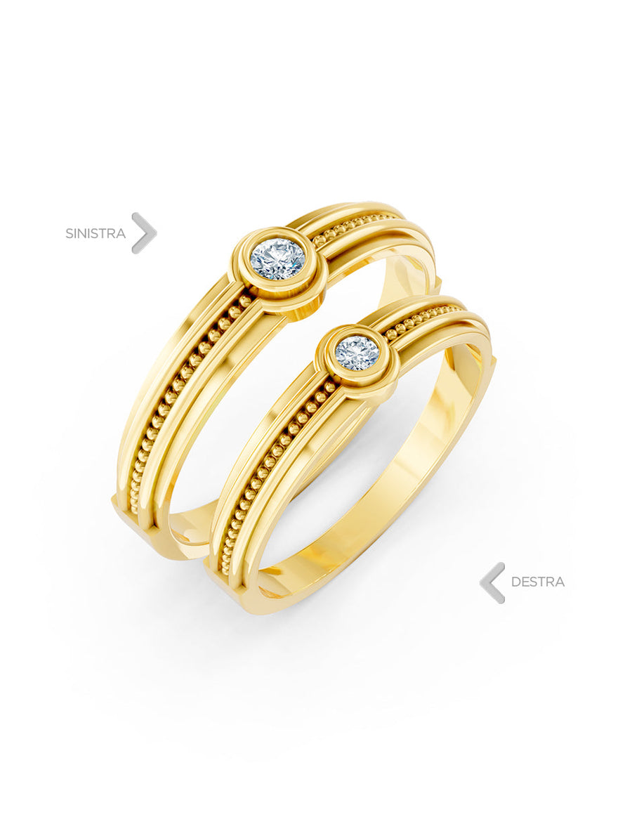 Argolla de matrimonio - unión perfecta - UNITI15