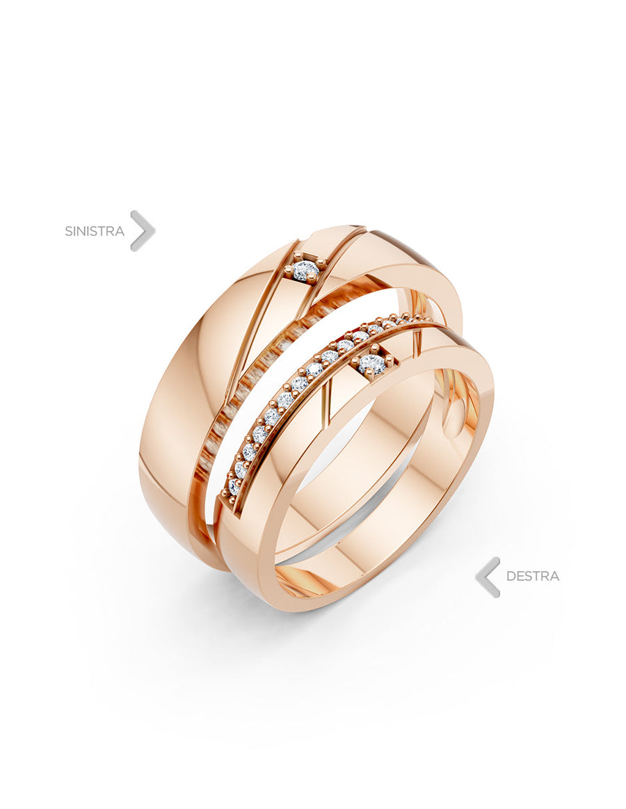 Argolla de matrimonio - unión perfecta - UNITI150