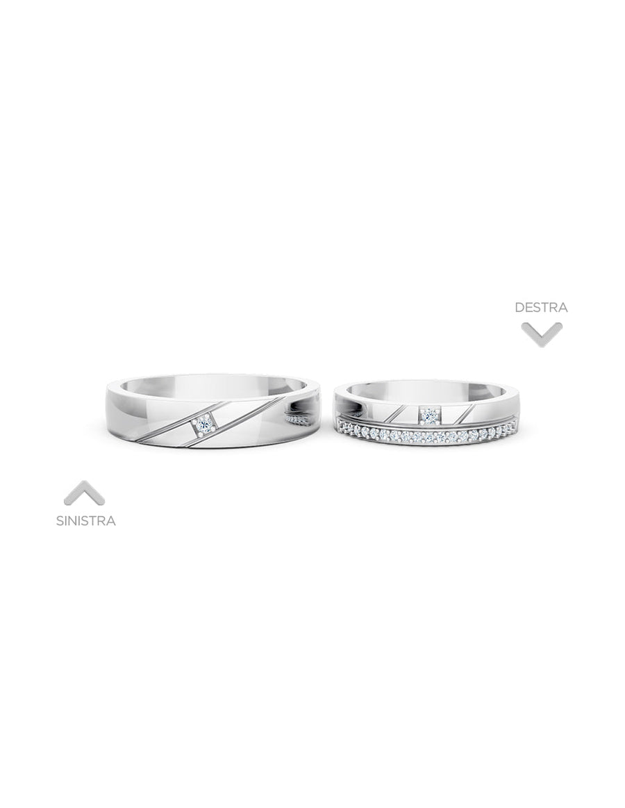 Argolla de matrimonio - unión perfecta - UNITI150