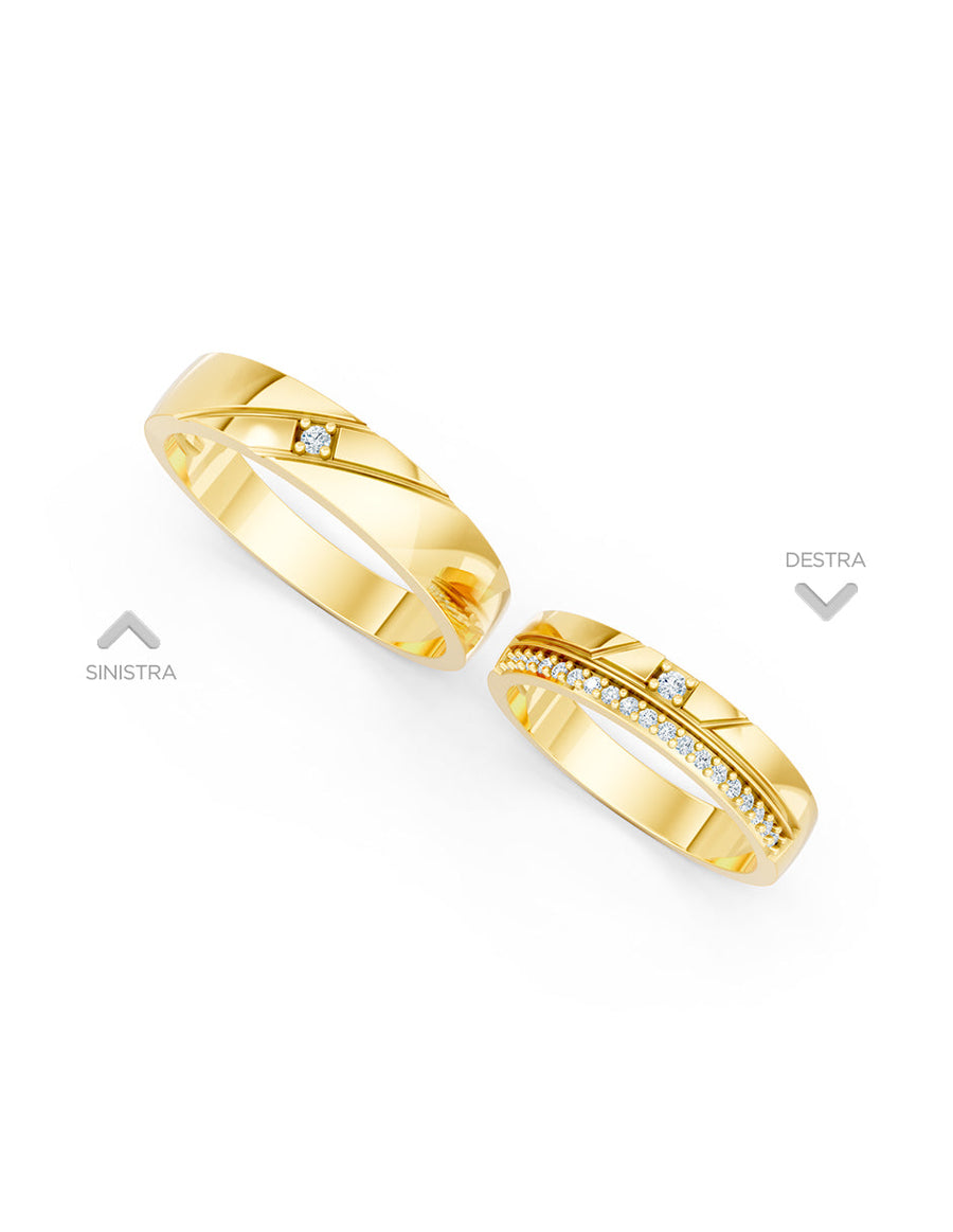 Argolla de matrimonio - unión perfecta - UNITI150