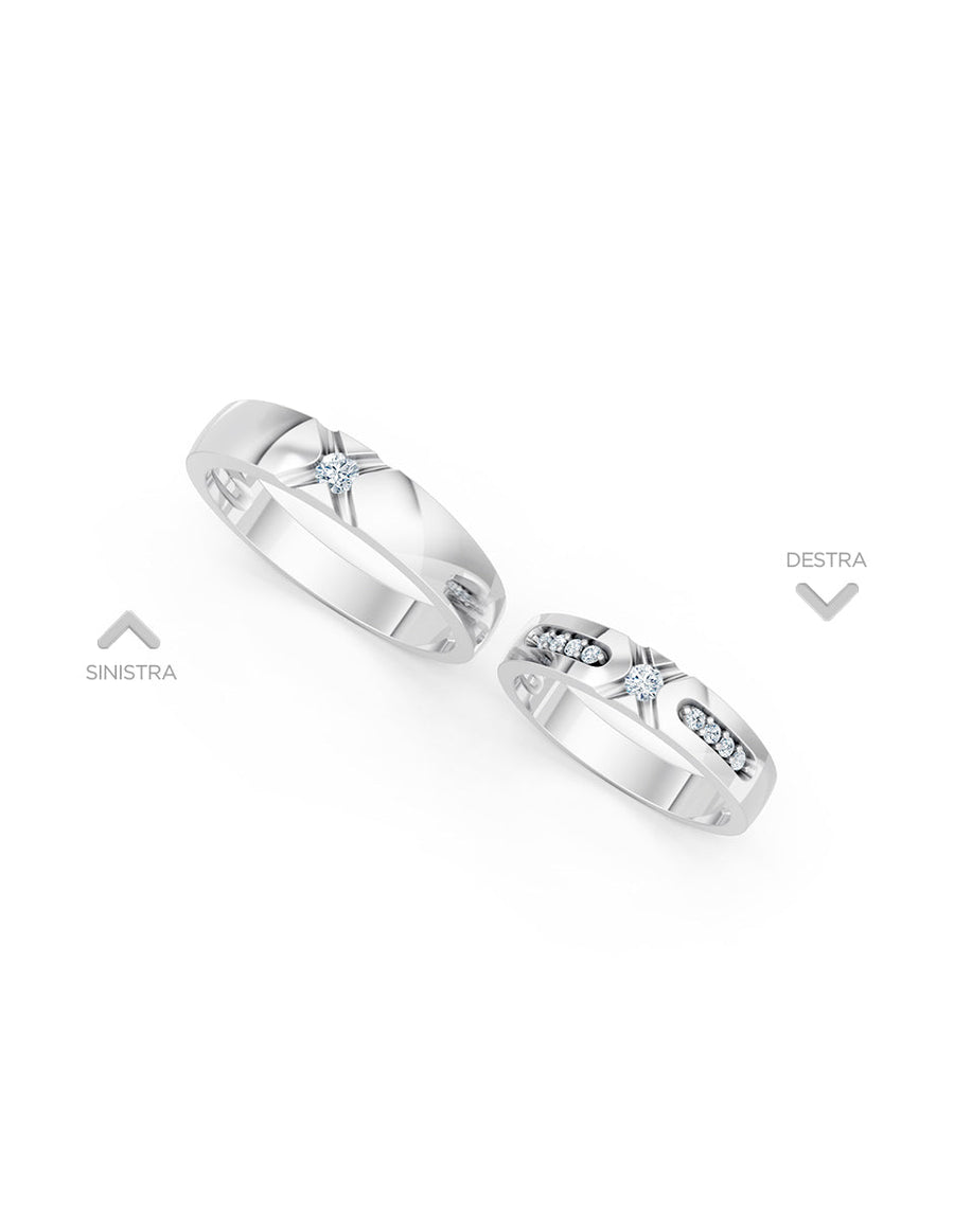 Argolla de matrimonio - unión perfecta - UNITI151