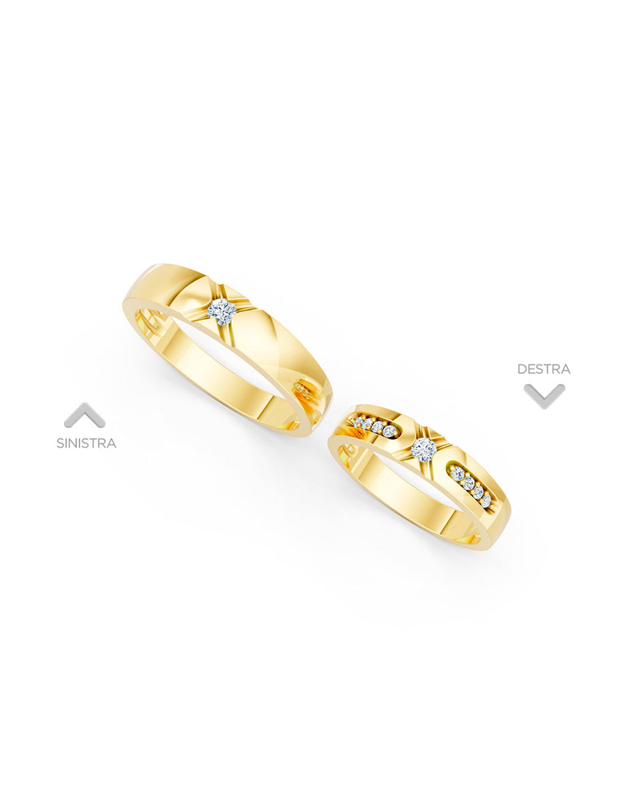Argolla de matrimonio - unión perfecta - UNITI151