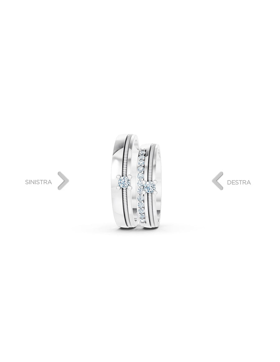 Argolla de matrimonio - unión perfecta - UNITI152
