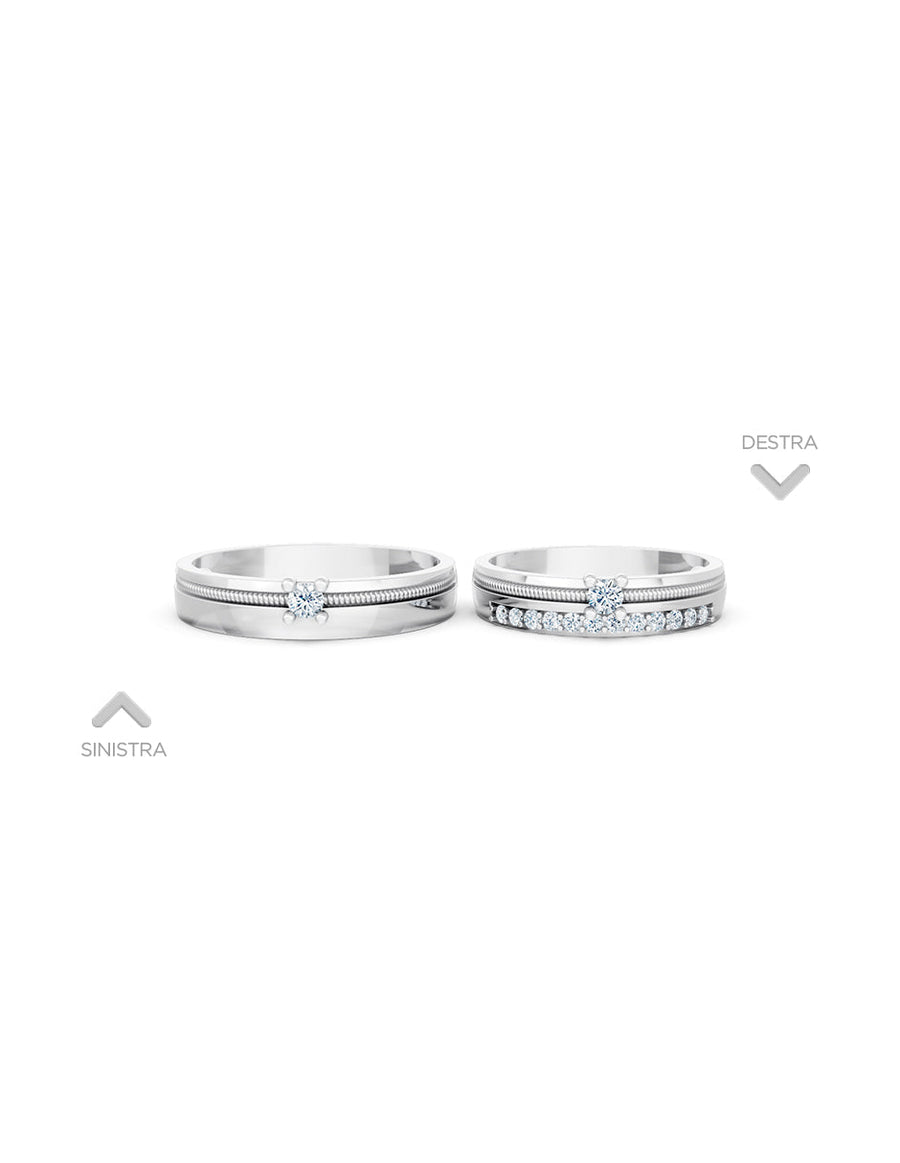 Argolla de matrimonio - unión perfecta - UNITI152
