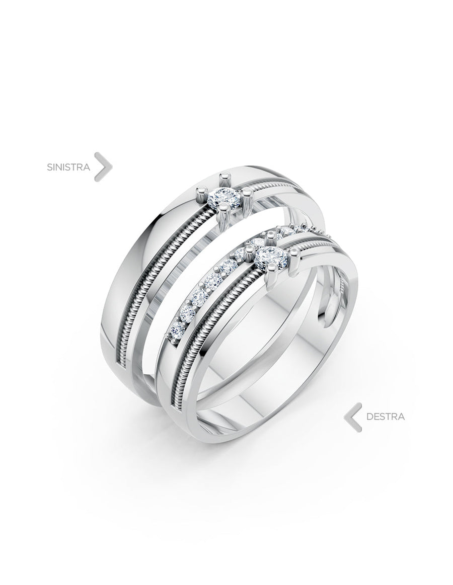 Argolla de matrimonio - unión perfecta - UNITI152