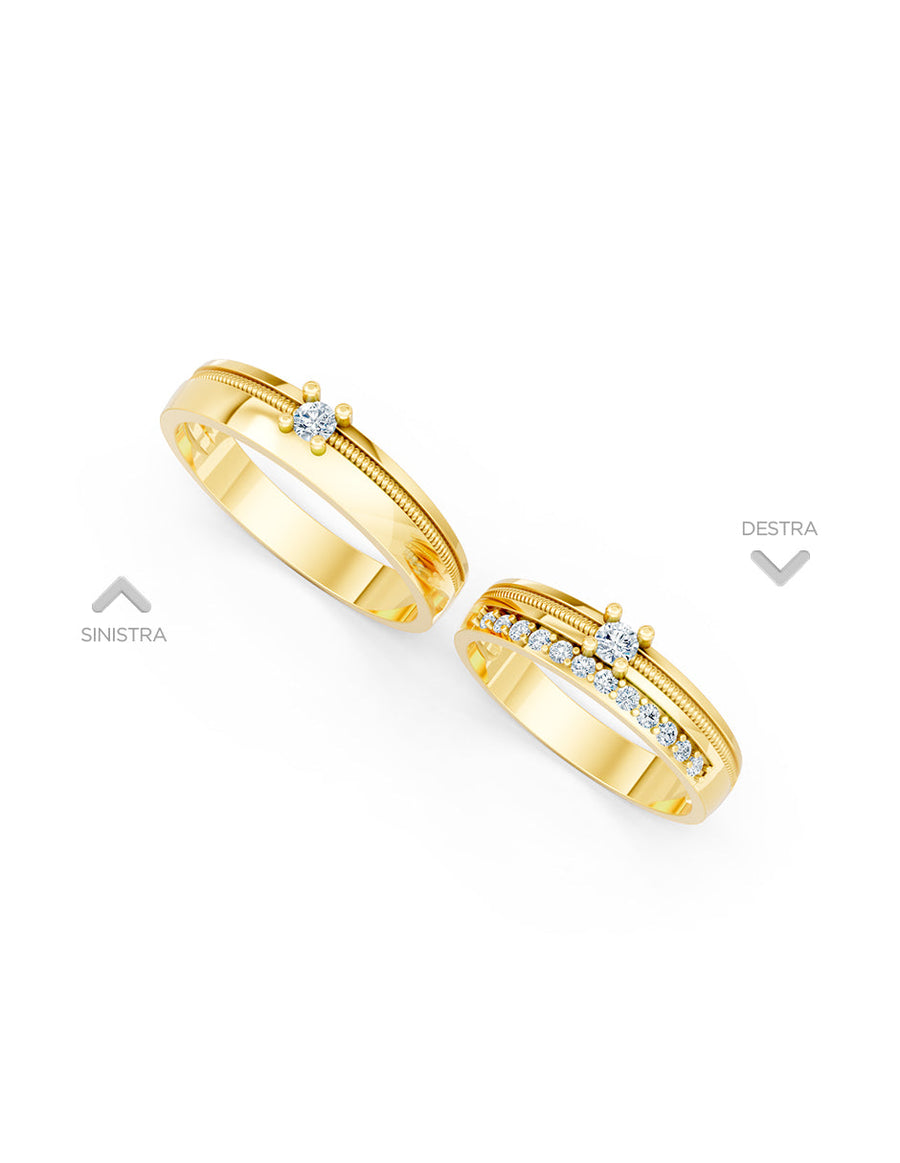 Argolla de matrimonio - unión perfecta - UNITI152