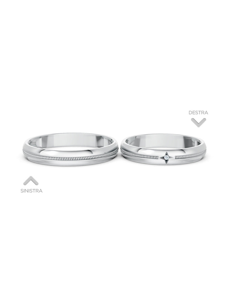 Argolla de matrimonio - unión perfecta - UNITI153
