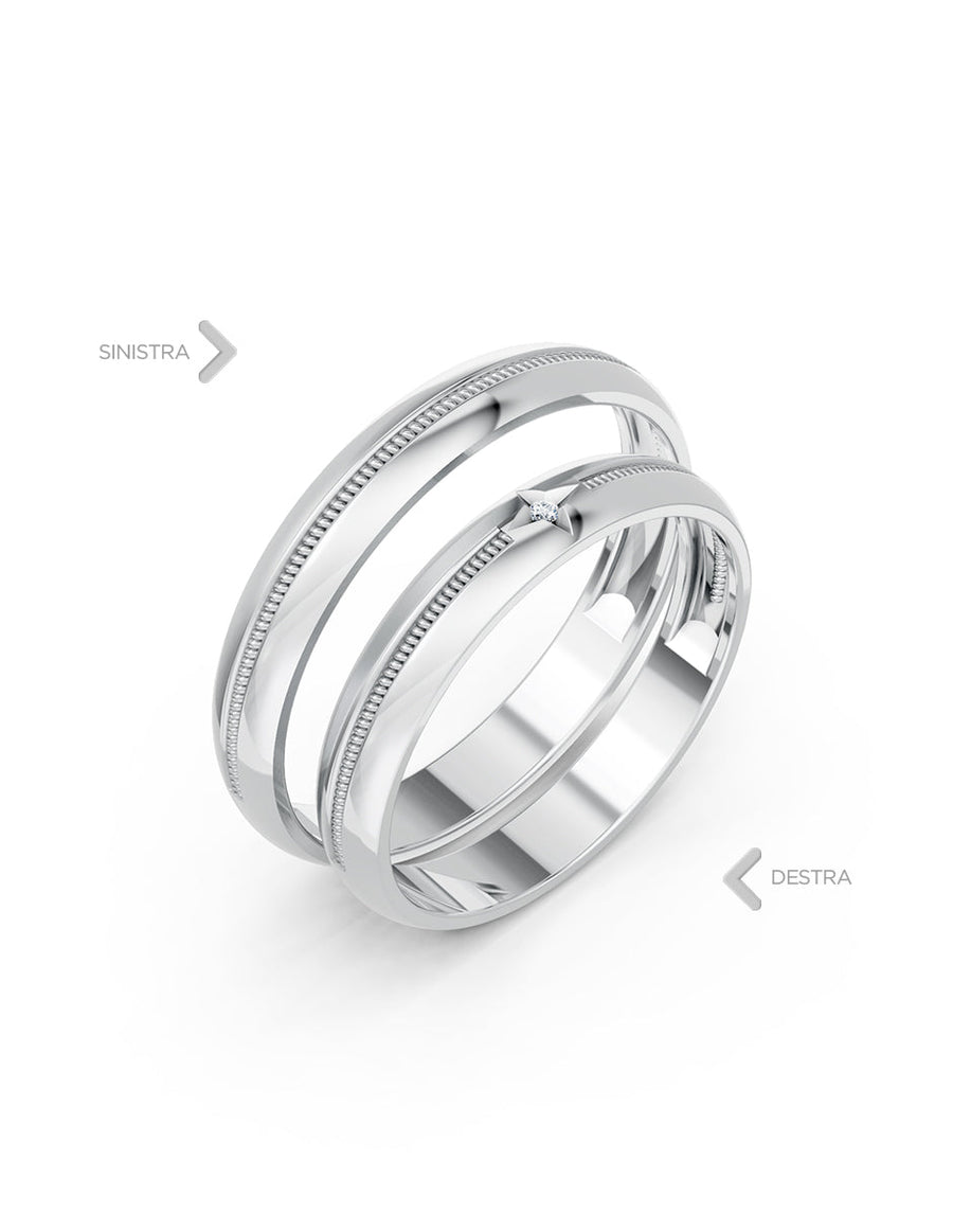 Argolla de matrimonio - unión perfecta - UNITI153