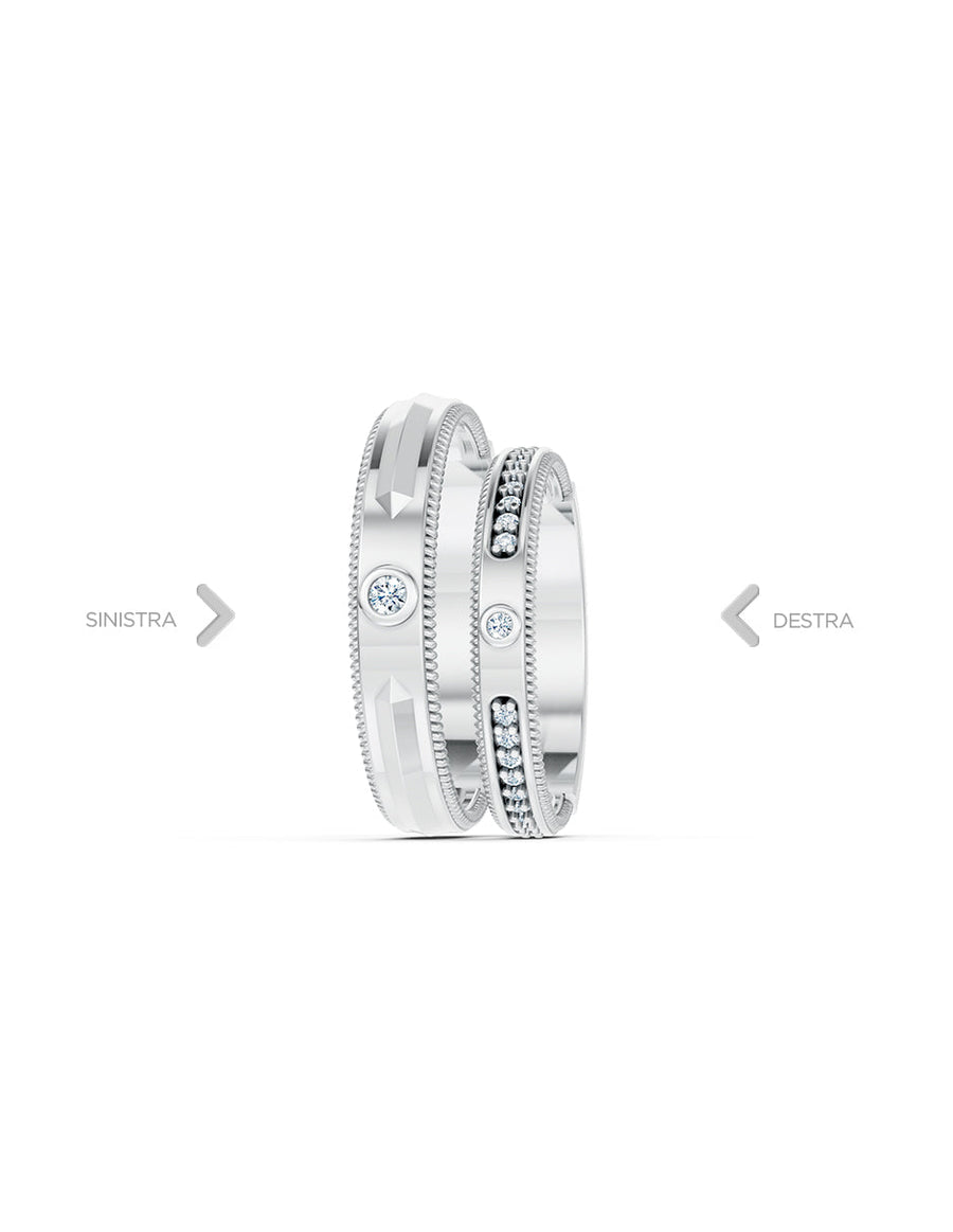 Argolla de matrimonio - unión perfecta - UNITI154