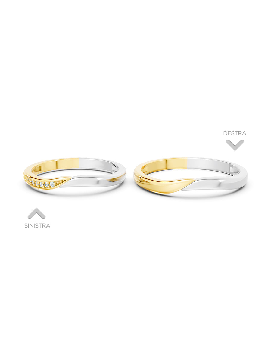 Argolla de matrimonio - unión perfecta - UNITI155