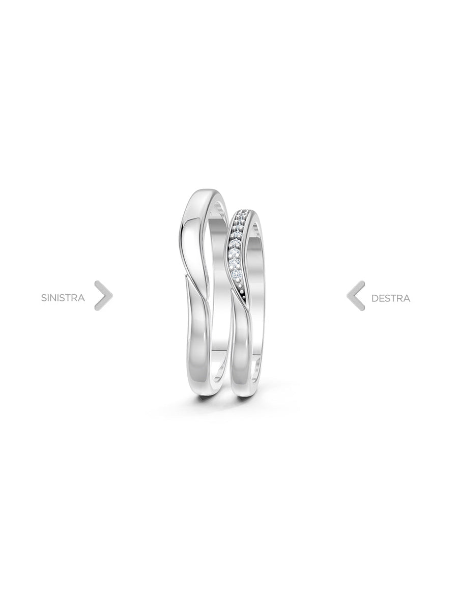Argolla de matrimonio - unión perfecta - UNITI155