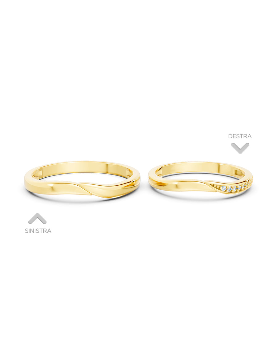 Argolla de matrimonio - unión perfecta - UNITI155