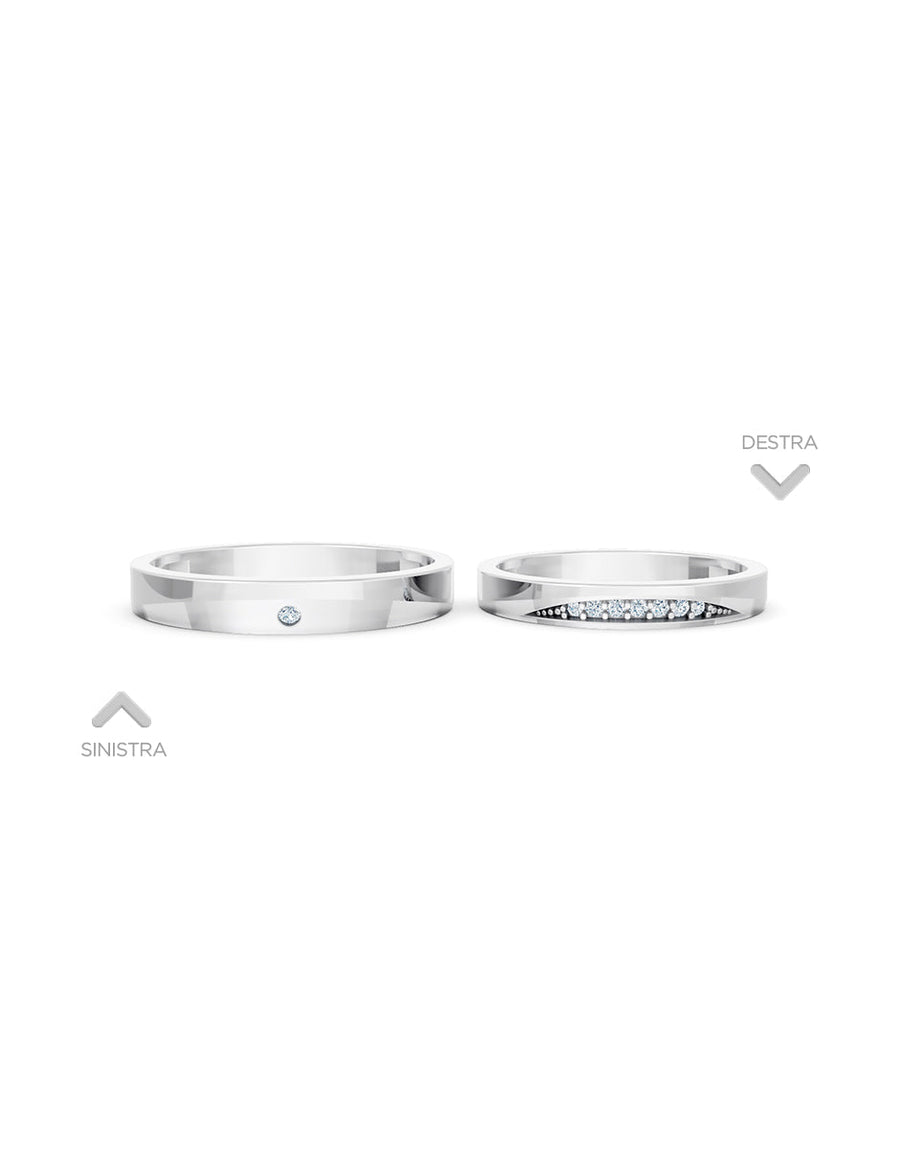 Argolla de matrimonio - unión perfecta - UNITI157