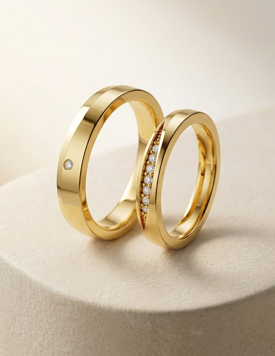 Argolla de matrimonio - unión perfecta - UNITI157