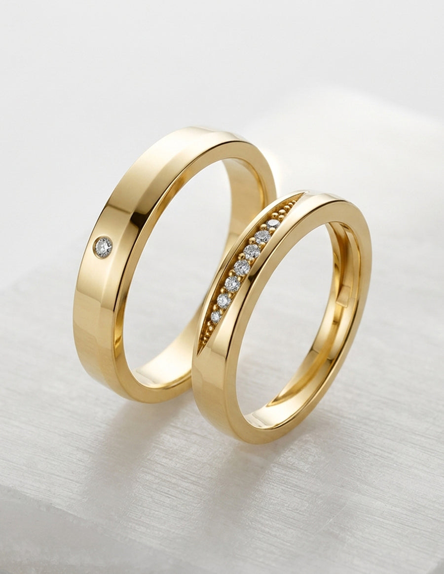 Argolla de matrimonio - unión perfecta - UNITI157