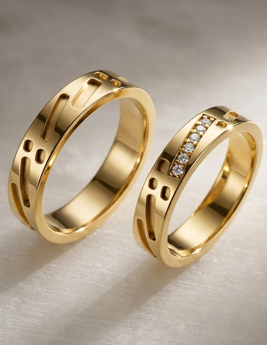 Argolla de matrimonio - unión perfecta - UNITI158