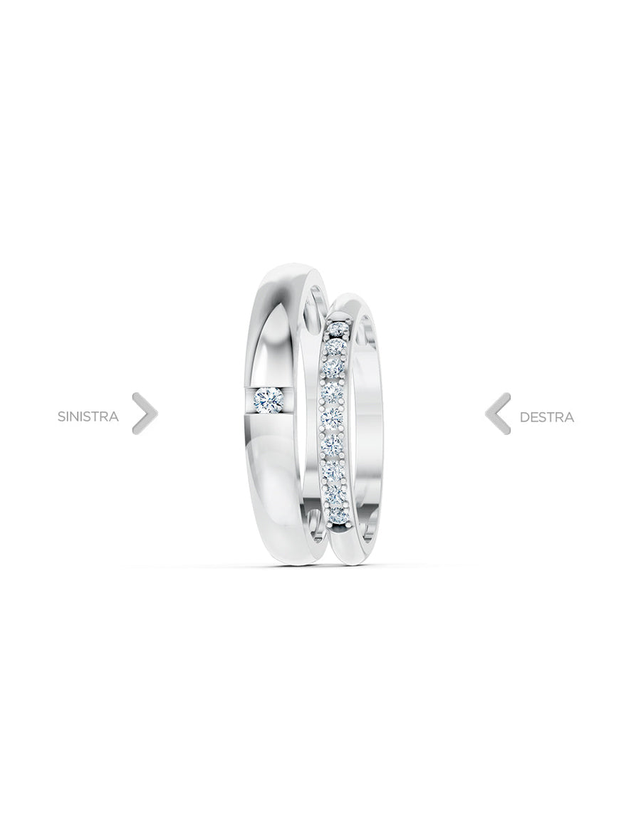 Argolla de matrimonio - unión perfecta - UNITI159