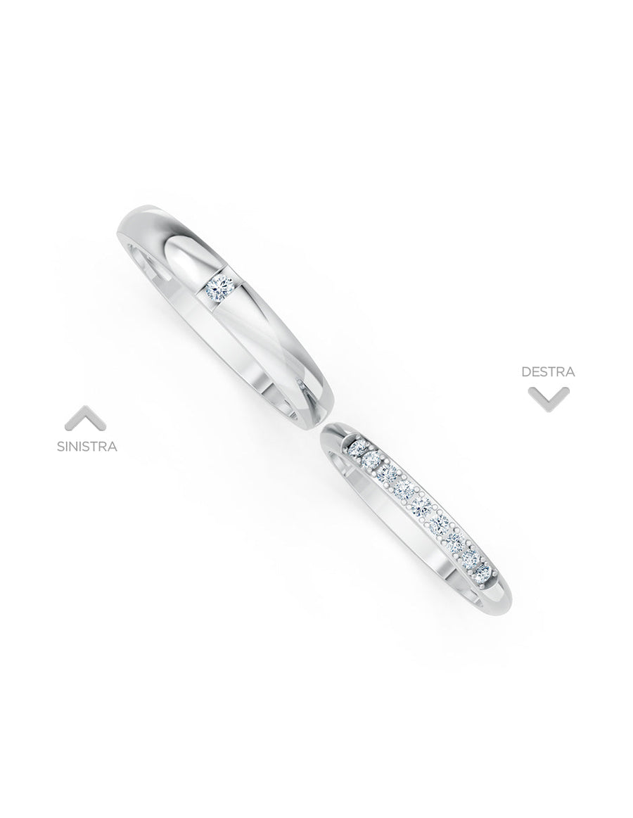 Argolla de matrimonio - unión perfecta - UNITI159