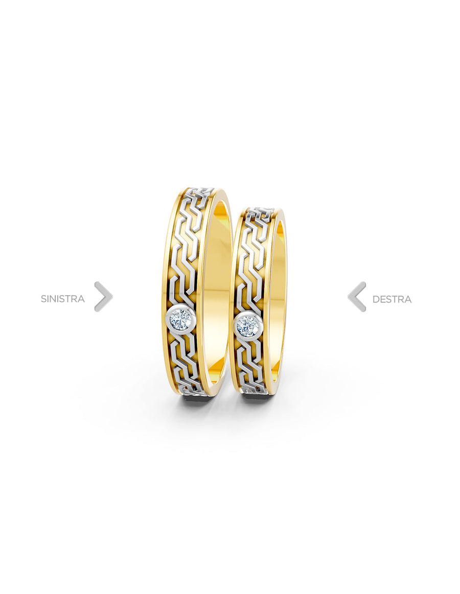 Argolla de matrimonio - unión perfecta - UNITI16