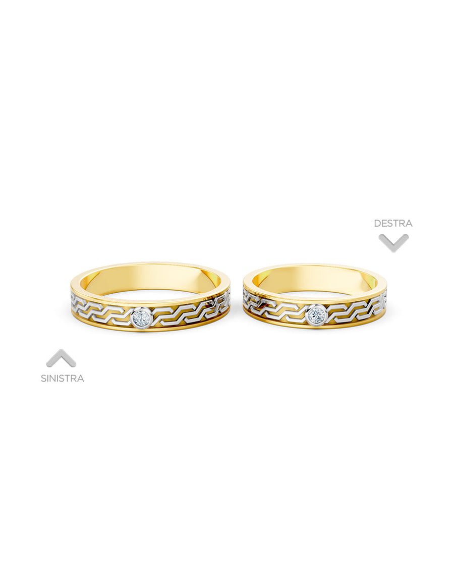 Argolla de matrimonio - unión perfecta - UNITI16