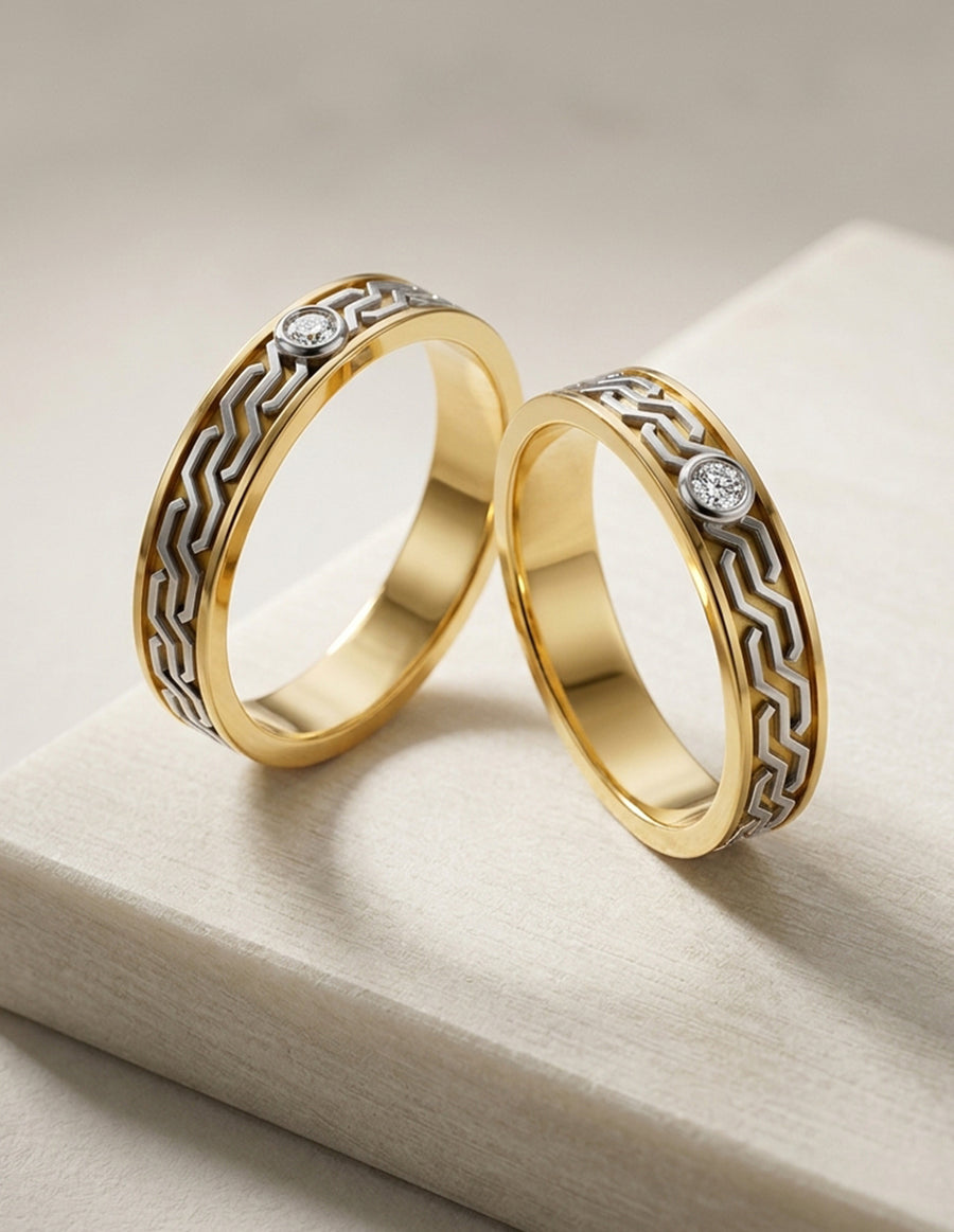 Argolla de matrimonio - unión perfecta - UNITI16