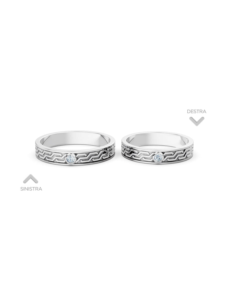 Argolla de matrimonio - unión perfecta - UNITI16