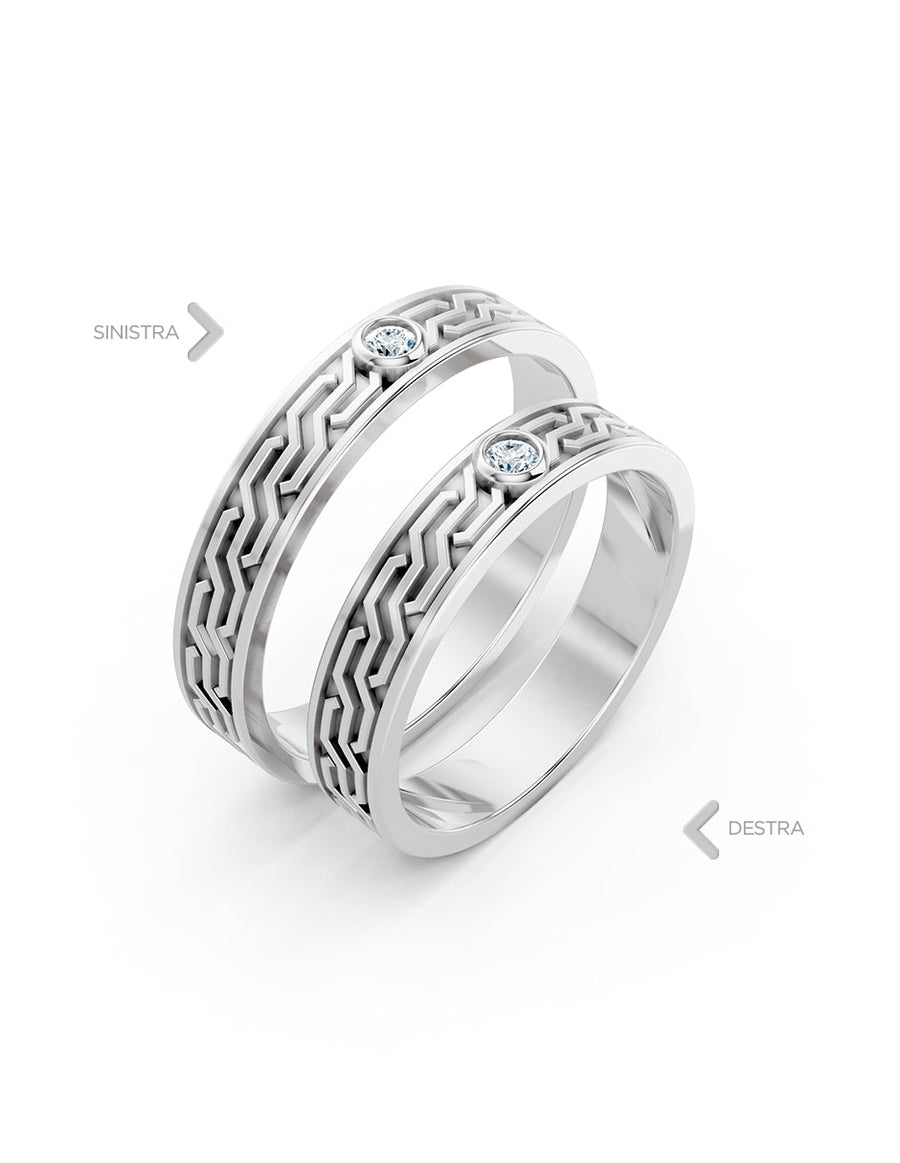 Argolla de matrimonio - unión perfecta - UNITI16